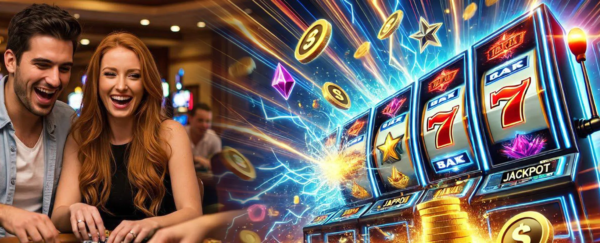 A vibrant online casino interface with phsky branding, showcasing various games and a 'Getting Started' button, in a black and gold theme.